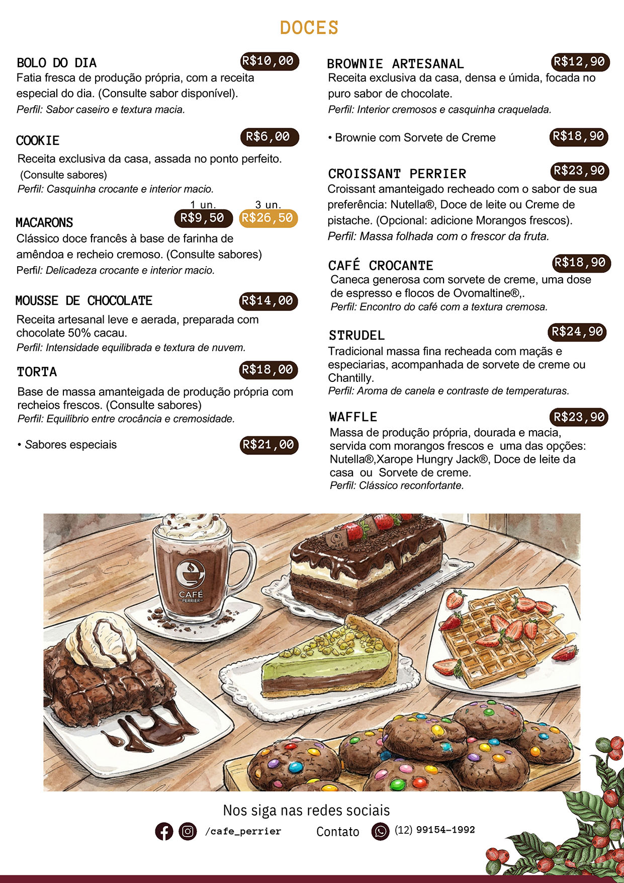 Cardápio